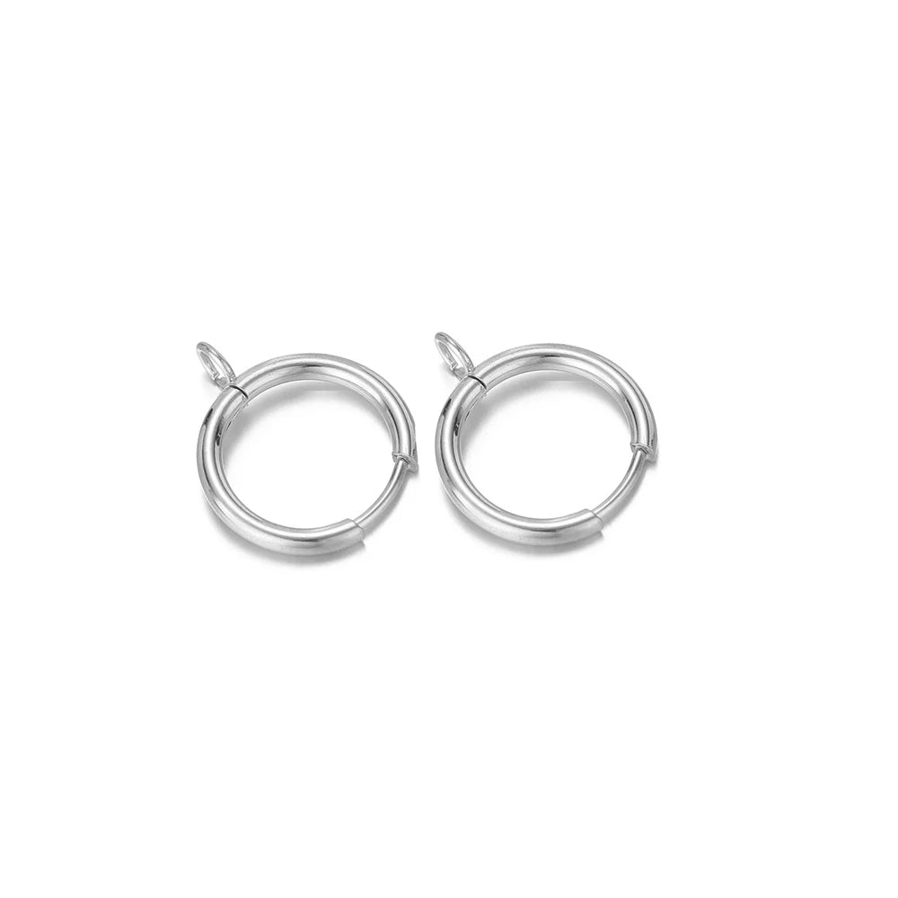 Stainless Steel Gold Color Earrings Hooks Set | DIY Jewelry Making Supplies detail view