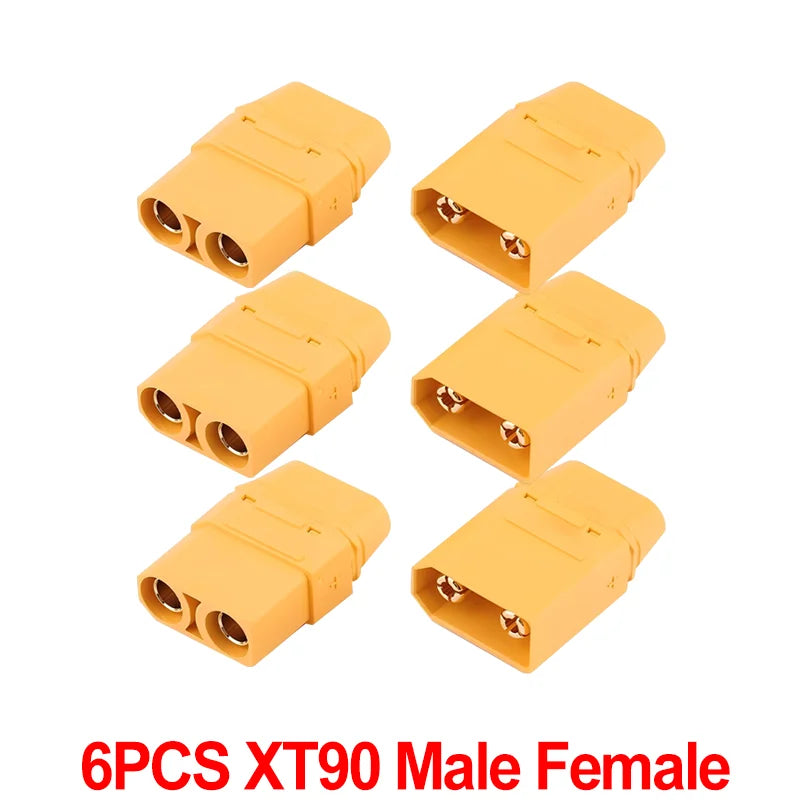 XT90 Plugs Male Female Connectors Copper Bullet Wire Connectors Welding Terminal Powe lifestyle view