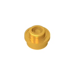 PL.ROUND 1X1 W. THROUGHG. HOLE Building Blocks 85861 28626 | Compatible with Lego MOC close-up view