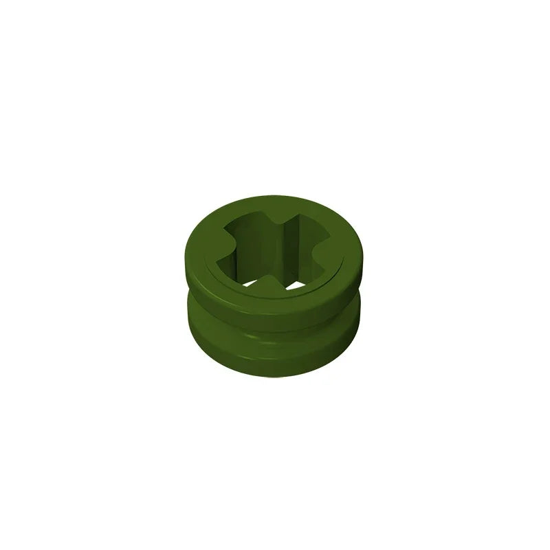 Gobricks GDS-616 Technical Bush 1/2 Smooth Building Blocks | Compatible with Lego 321 alternate view