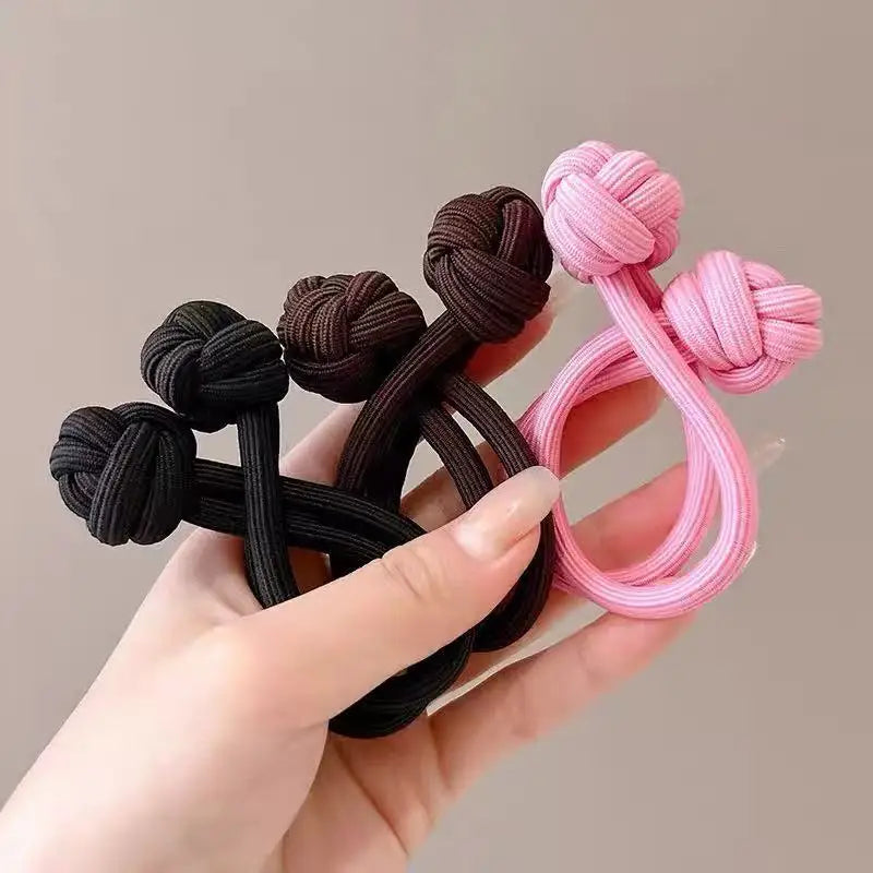 Women High Elasticity Girl Head Rope Scrunchie Hair lifestyle view
