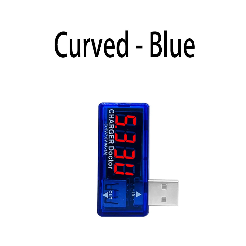 Mini USB Charger Doctor Voltmeter Ammeter | Digital LED Display Current Voltage Tester detail view