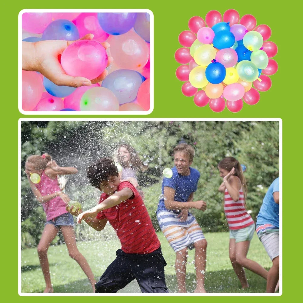 111Pcs Funny Water Polo Ball Bomb Summer Pool Party Polo Beach Summer Outdoor Quick-Fill detail view