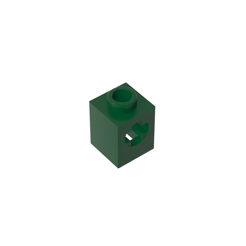 Gobricks GDS-2196 Technical Brick 1 x 1 with Axle Hole | Building Block for Lego detail view