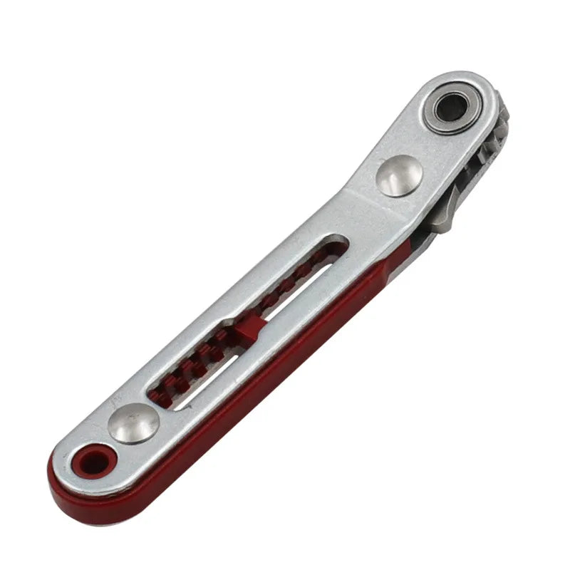 Mini Ratchet Wrench Set | 1/4 Inch Drive Hex Torx Screwdriver Bits detail view