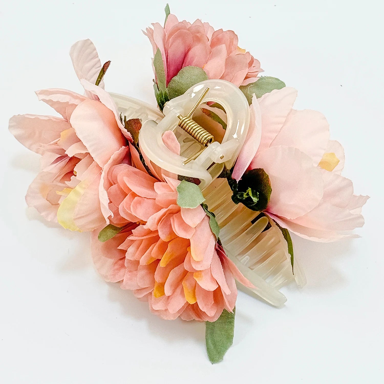 Girls Flower Hair Claw Clips Wedding Headdress For Bridal Bridesmaid Party Flower Hai alternate view