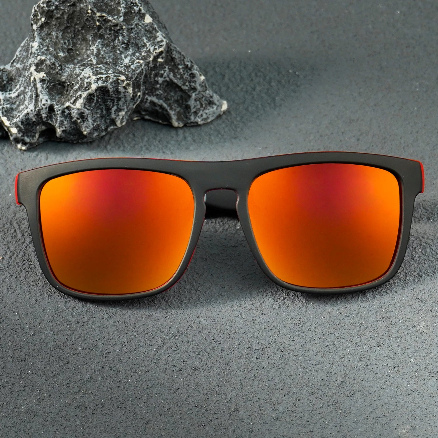 Fishing Polarized Square Sunglasses Sports Driving Fishing Shades Outdoor Eyewear for Cycling