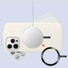 10-1PCS Stainless Steel Magnetic Metal Plate Ring For Magsafe Wireless Charger Iron S alternate view