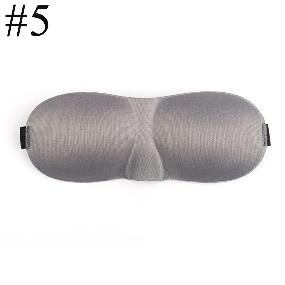 3D Contoured Sleep Eye Mask | Light Blocking Blindfold for Deep Sleep alternate view