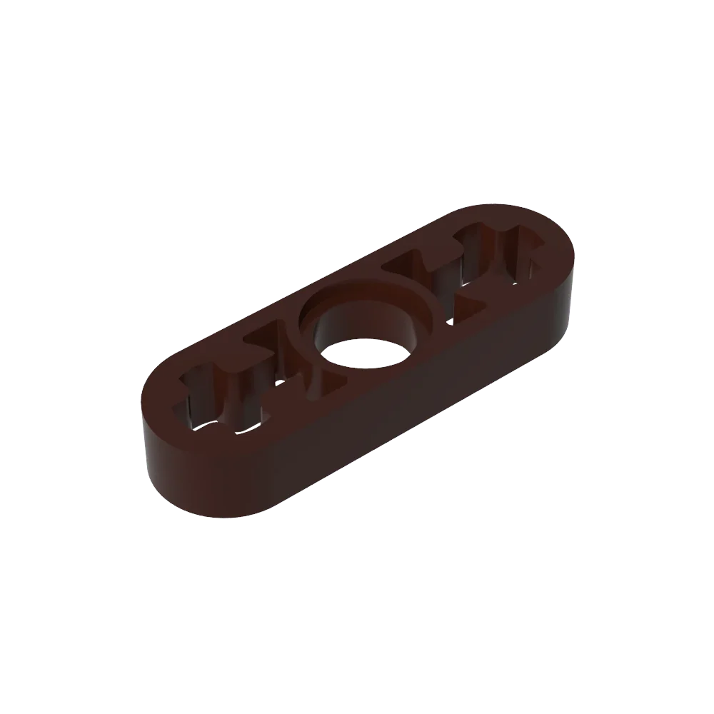 Gobricks GDS-689 Technical Liftarm Thin 1 x 3 | Building Block with Axle Holes Compati close-up view