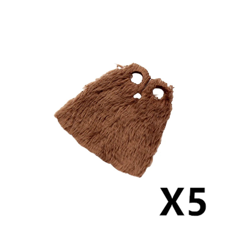 MOC Military Soldier Building Block Figure | Overcoat Officer with Shawl Capes and Ba alternate view