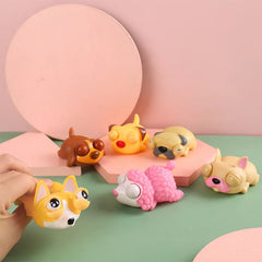 Creative Funny Eyeball Burst Squeeze Eye Toy Love sleeping dogs Pinch Toys Adult Kids St detail view