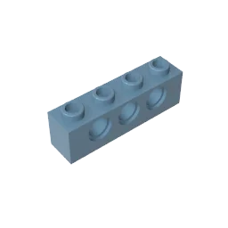 Gobricks GDS-625 Technical Brick 1x4 3-Hole | Compatible with Lego 3701 lifestyle view