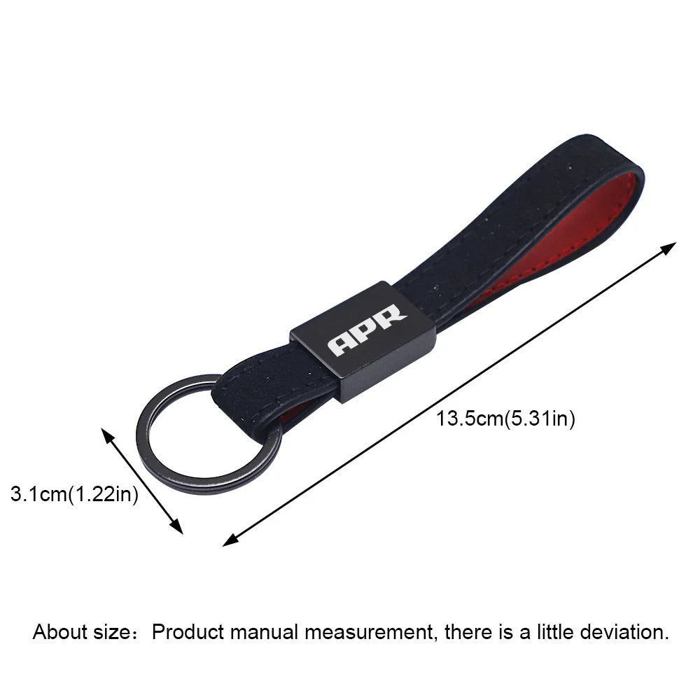 Leather Keychain for VW Key Fob | Volkswagen Key Ring Cover lifestyle view