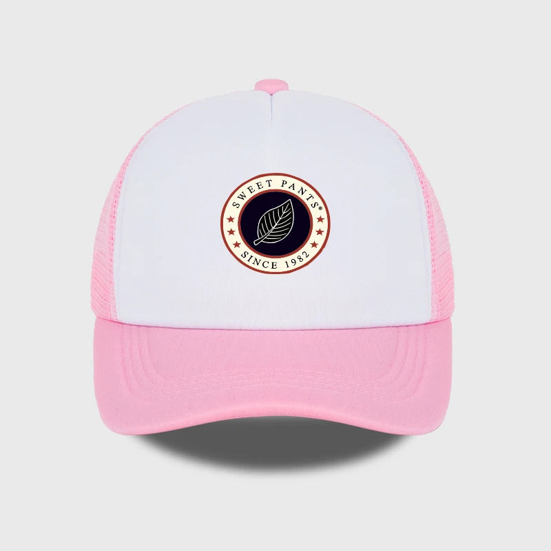 MLFO Sweet Pants Since 1982 Leaf Logo Sponge Mesh Cap | Spring/Summer Casual Sun Ha additional angle