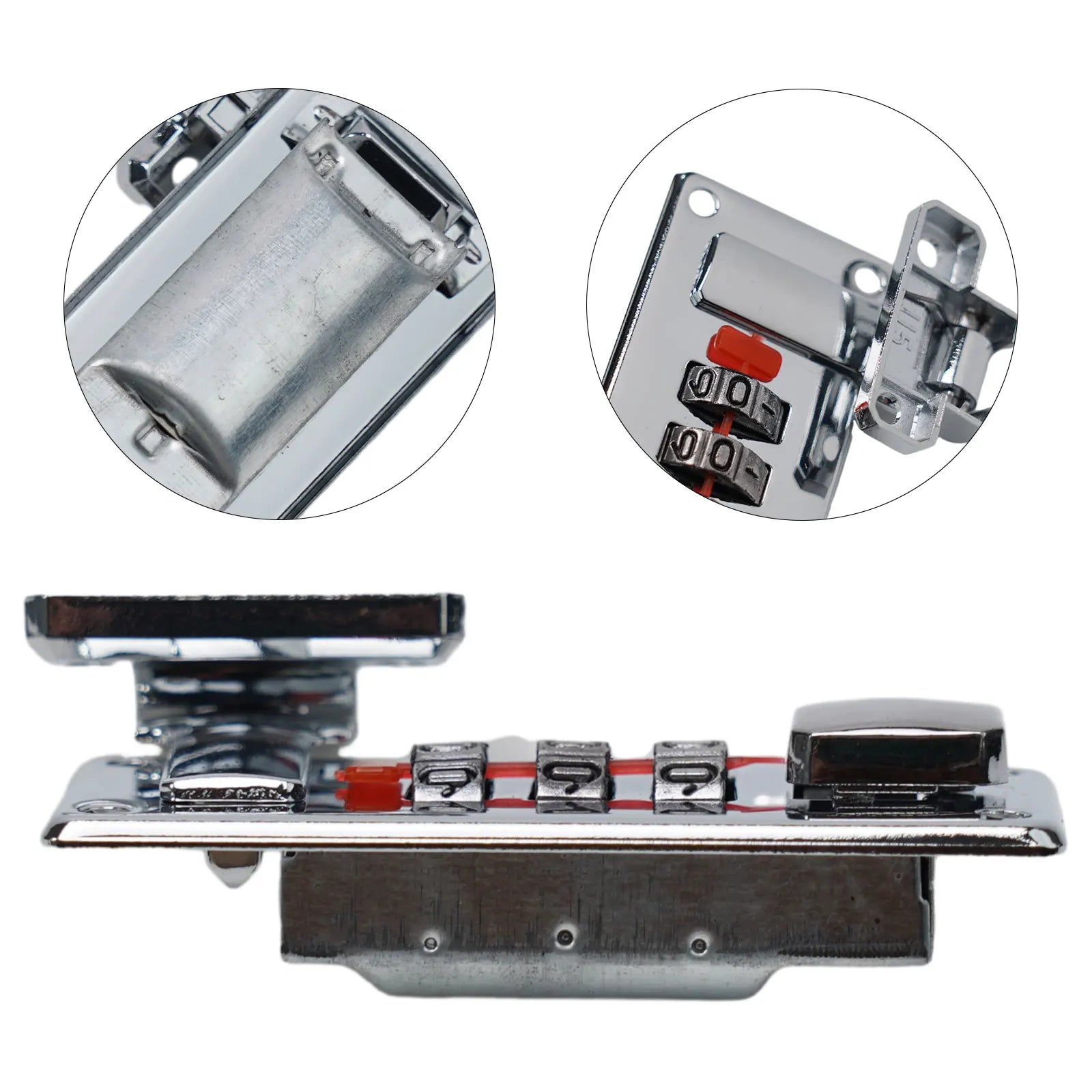 Combination Lock 29mm Retro Code Lock Luggage Suitcase Padlock detail view