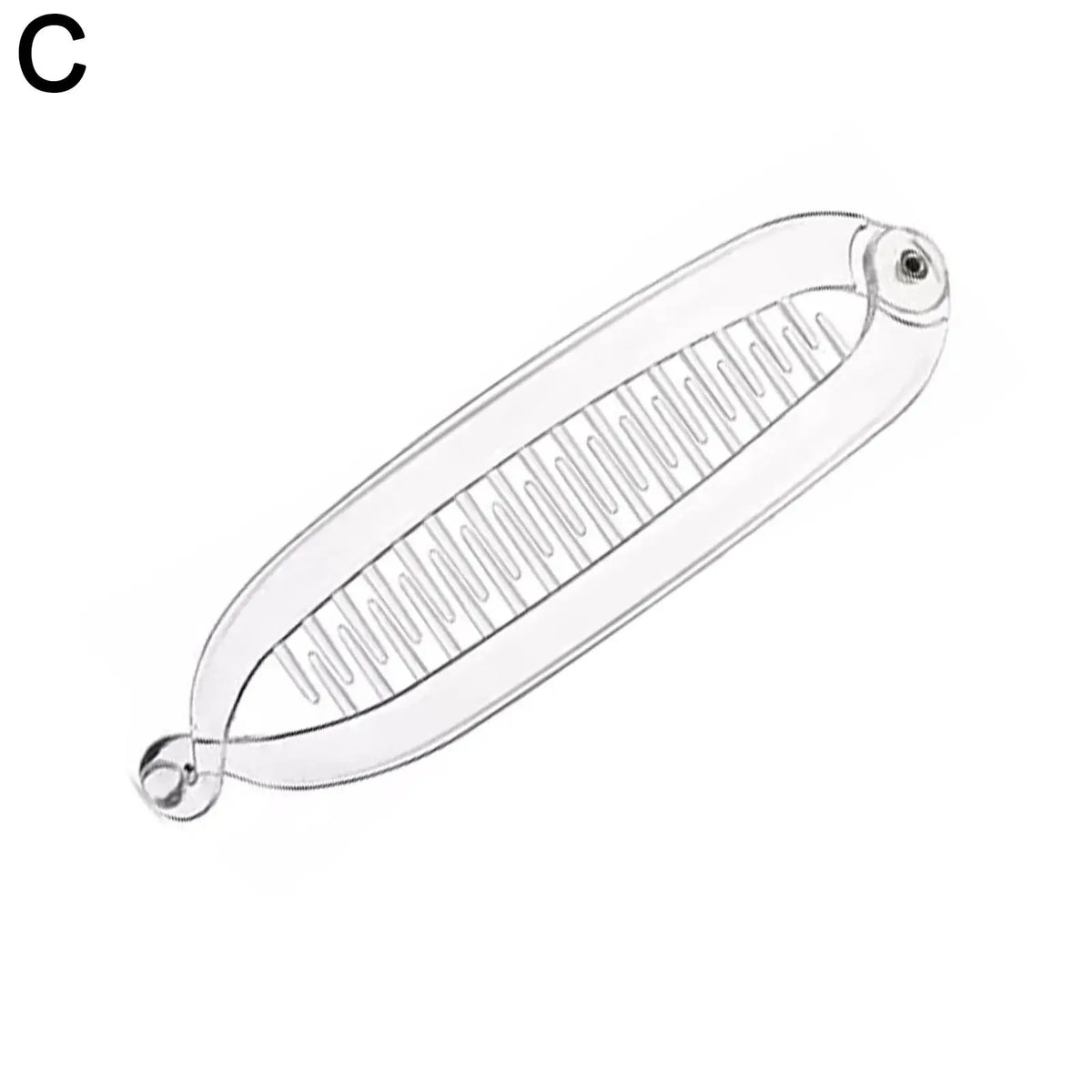 Banana Hair Clip Barley Twist Claw Clip 15CM Women Girls alternate view