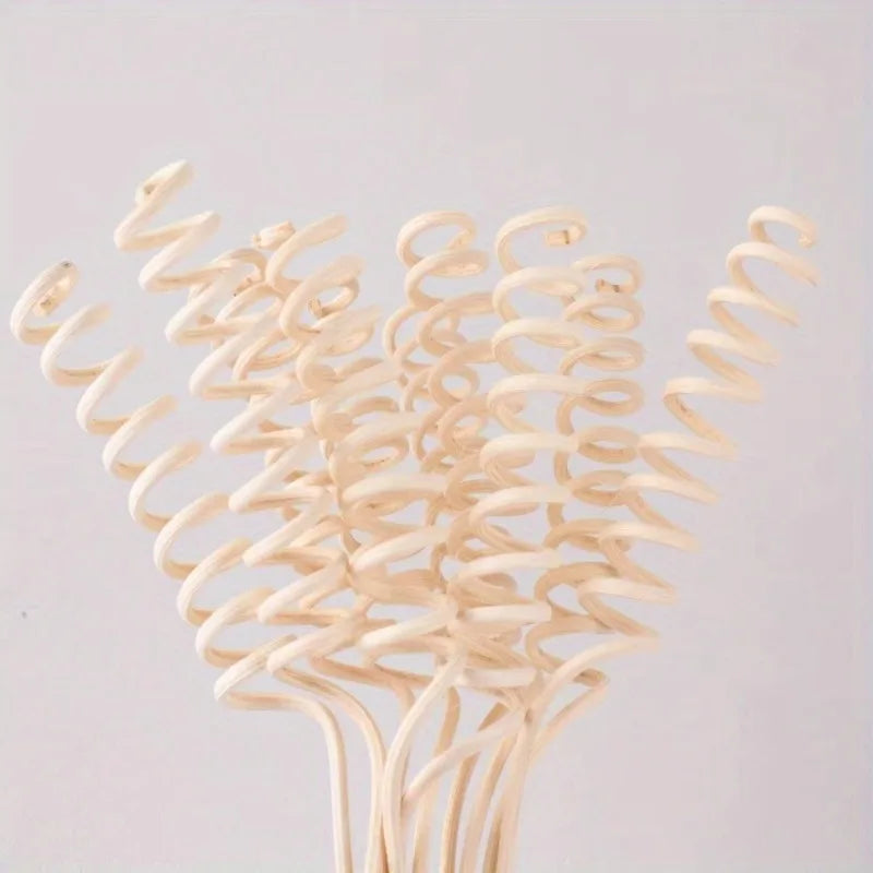 10Pcs Plant Curved Rattan Sticks | Reed Diffuser Replacement Sticks for Home Fragranc alternate view
