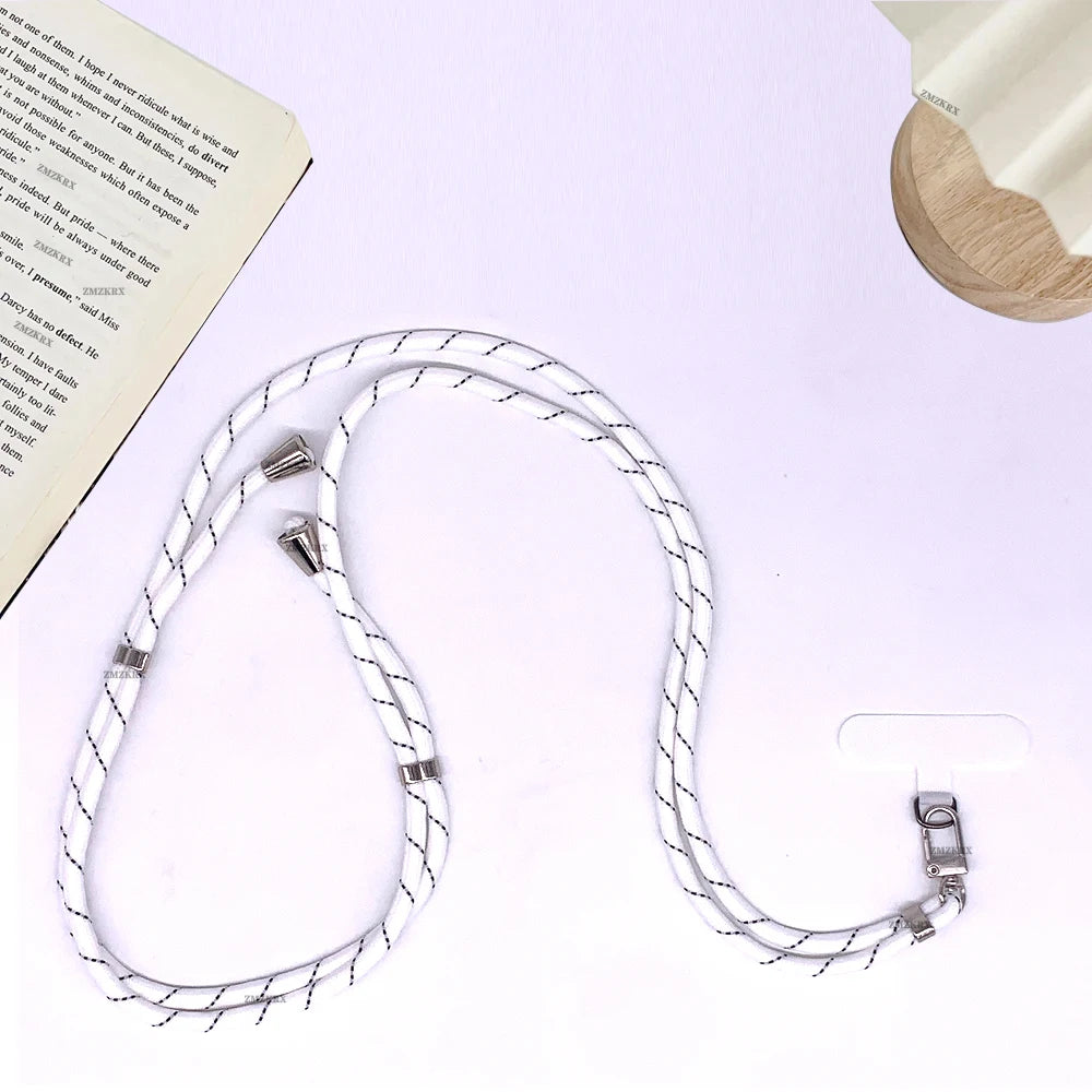 Universal Adjustable Phone Lanyard Strap Mobile Phone Hanging Rope Neck Straps Anti-lost detail view