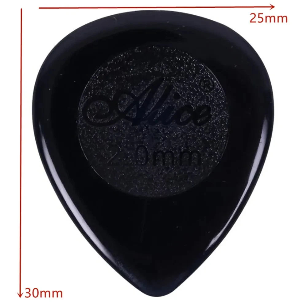6Pcs Alice Stubby Guitar Picks ABS Plectrums Large Stubbies Big Thickness 1mm 2mm 3mm lifestyle view