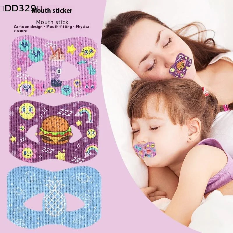 Snoring Relief Mouth Tape for Better Sleep | 20 Gentle Adhesive Strips alternate view