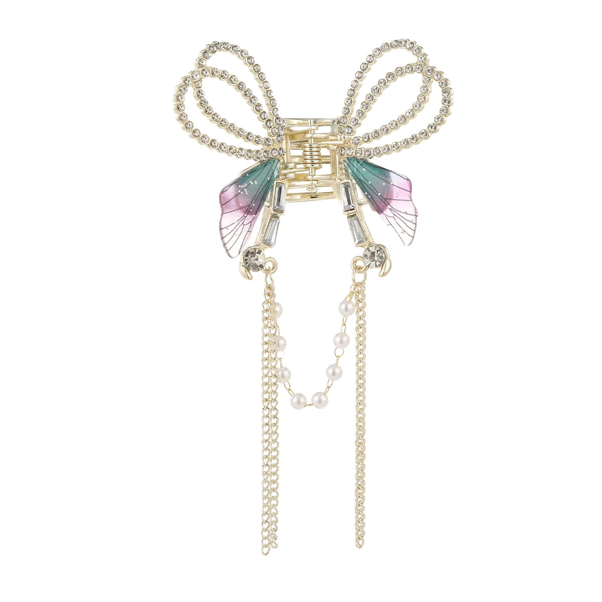 AWAYTR Shark Crab Clips Girls Hairpin Hair Accessories Korean Women Simple Hair Claw C close-up view