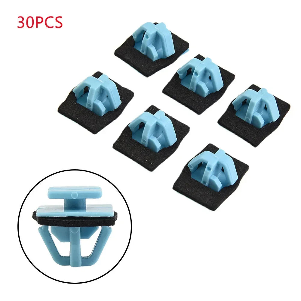 30pcs Door Trim Clips For Kia Hyundai Fender Flare Rocker Moulding