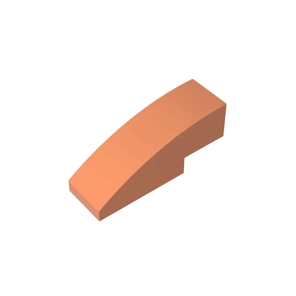 Gobricks GDS-657 Slope, Curved 3 x 1 | Compatible Building Block for Creative Constru lifestyle view