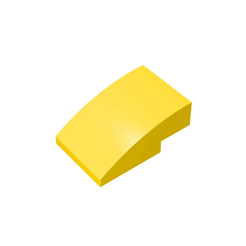 Gobricks GDS-1123 Slope, Curved 3 x 2 Building Block | Compatible with Lego 24309 additional angle