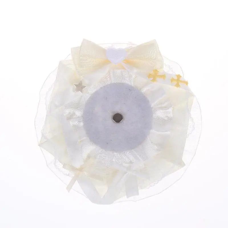 Cute Lolita Badge Display Holder For Ita Bag Anime Handmade Badge Rosette Accessory D alternate view