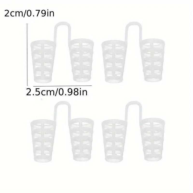 Nasal Dilators for Snoring | Soft Silicone Nose Vents for Better Breathing close-up view