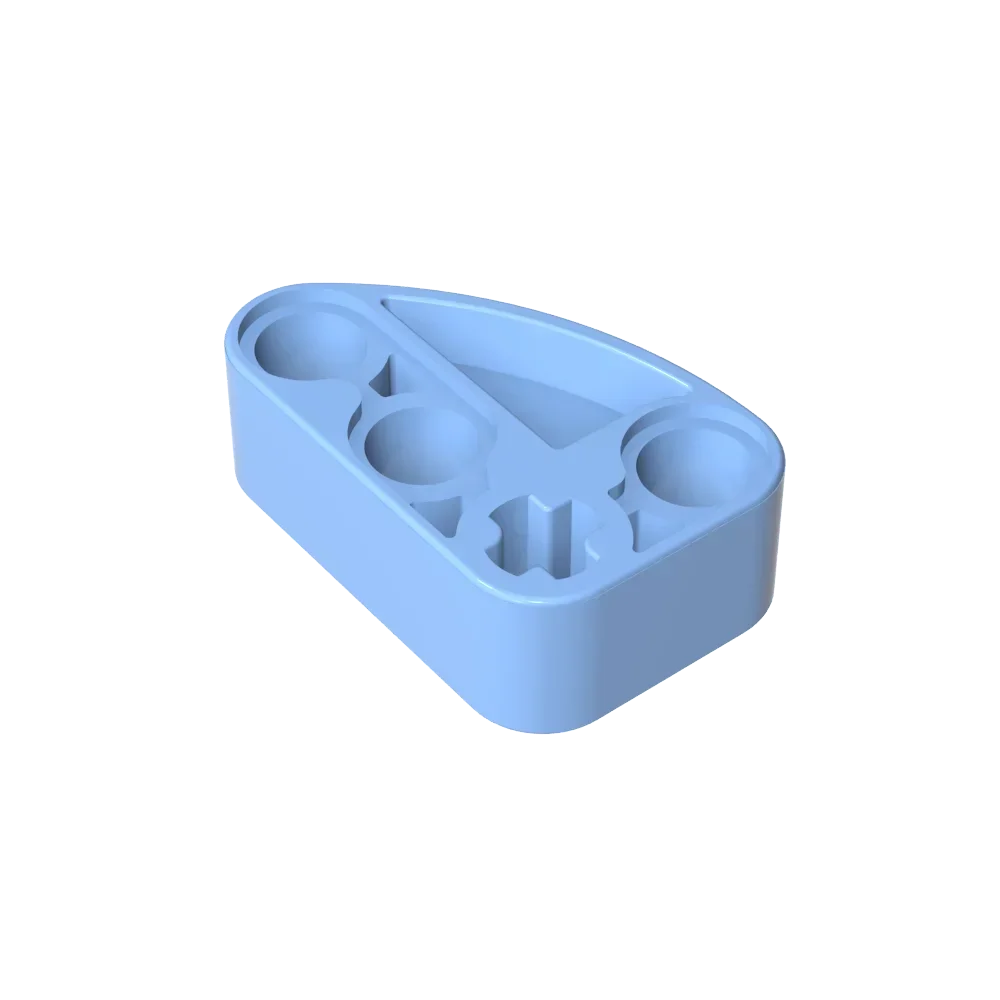 Gobricks GDS-2016 Technical Beam 2 x 3 L-Shape with Quarter Ellipse Thick | Building lifestyle view