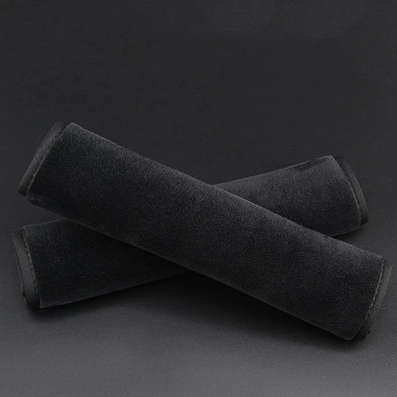 Plush Seat Belt Covers for Adults and Kids, 2-Pack
