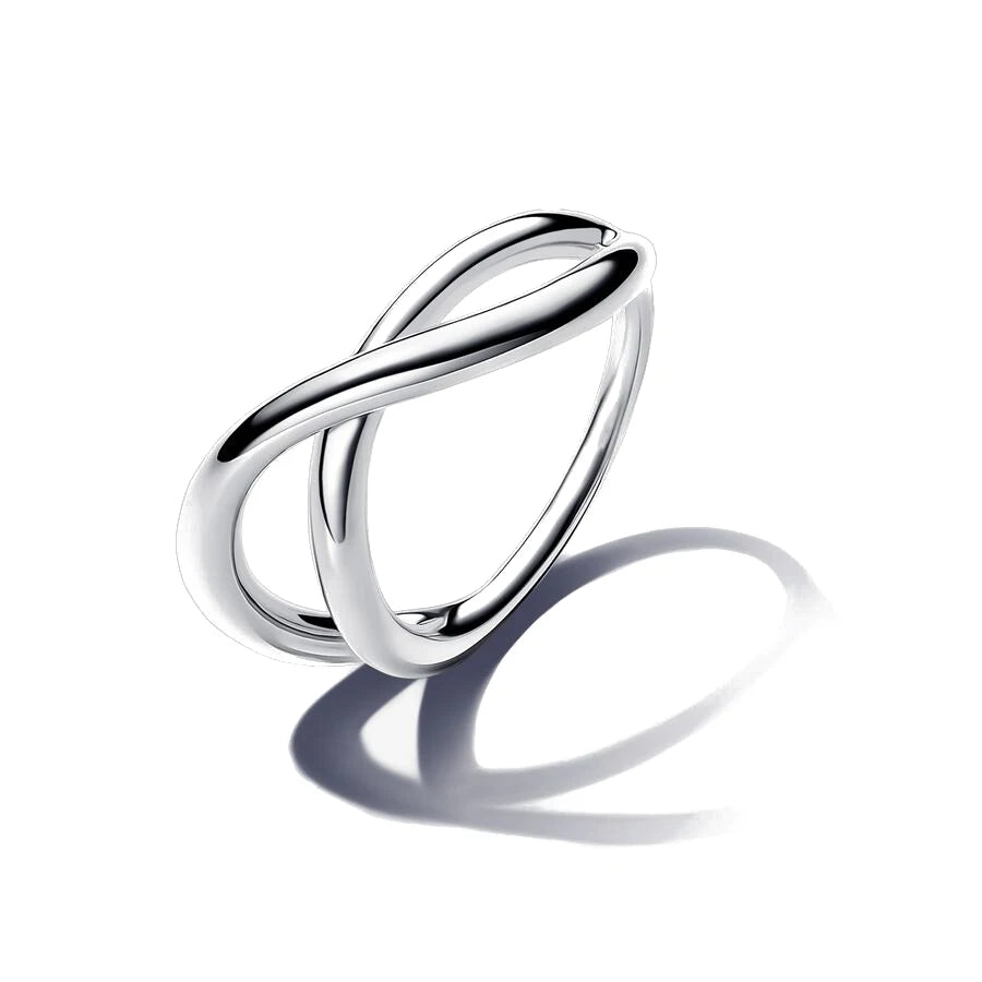 Hot selling new 925 sterling silver mini Snoopy Christmas pink diamond love orchid ring detail view
