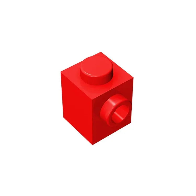 Gobricks GDS-635 ZIEGEL 1X1 M. 1 NOBBE | Baustein mit einseitiger Noppe kompatibel mit Lego 87087