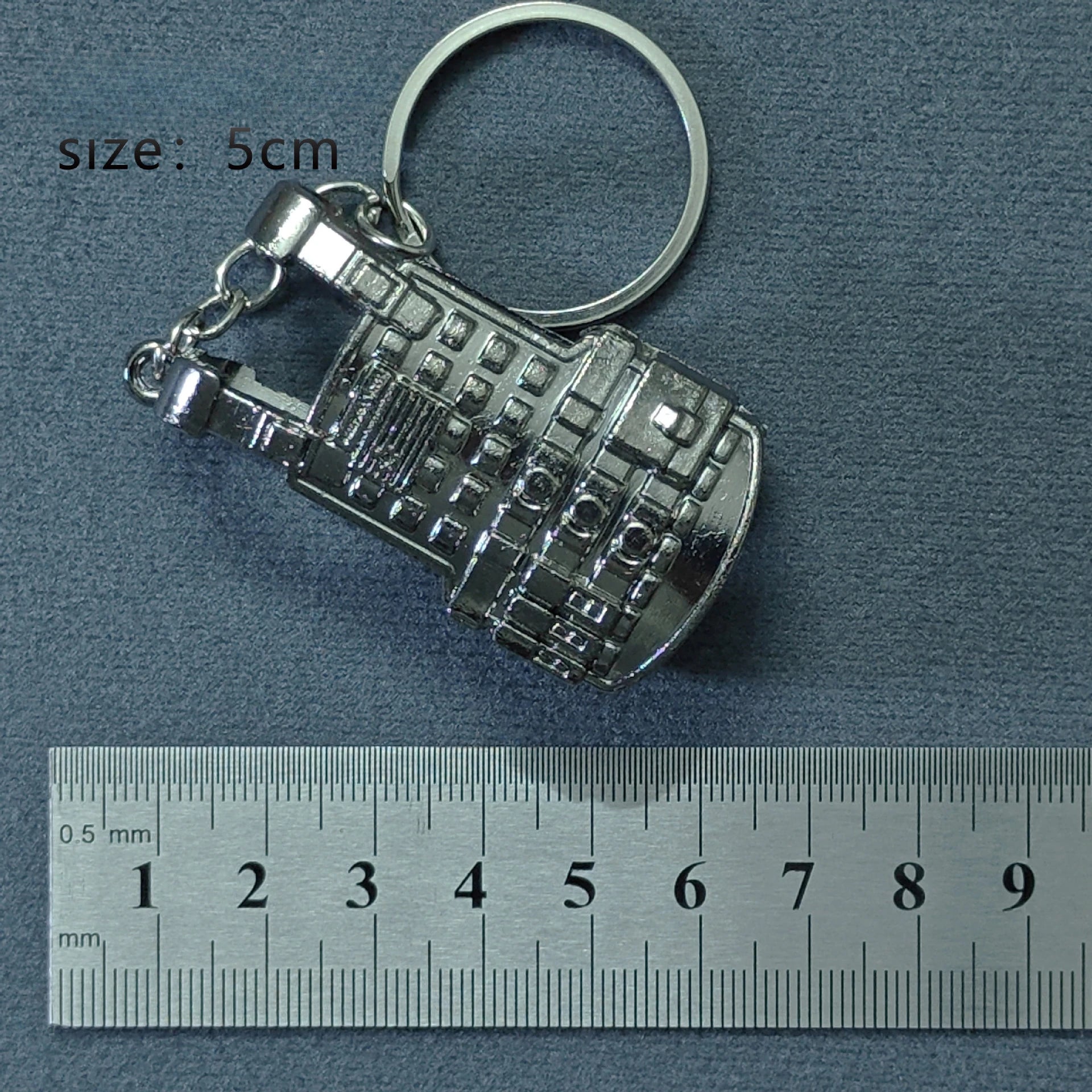 Mini Keychain Pendant Peace Elite 98k Alloy Gun Model PUBG Battlefield Boy Toy Handso alternate view