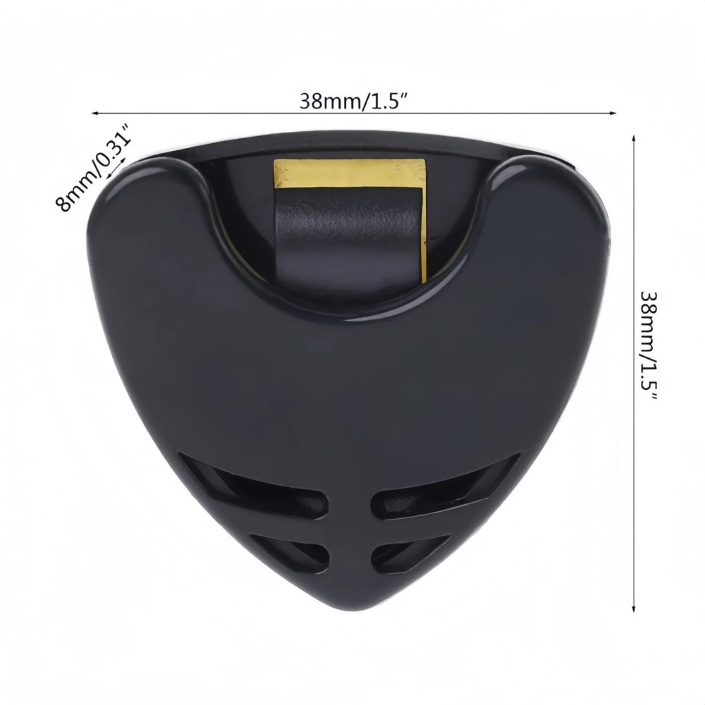 Miwayer 1/5/10Pcs Guitar Pick Holder Plastic Plectrum Case Mediator Quick Storage Self A detail view