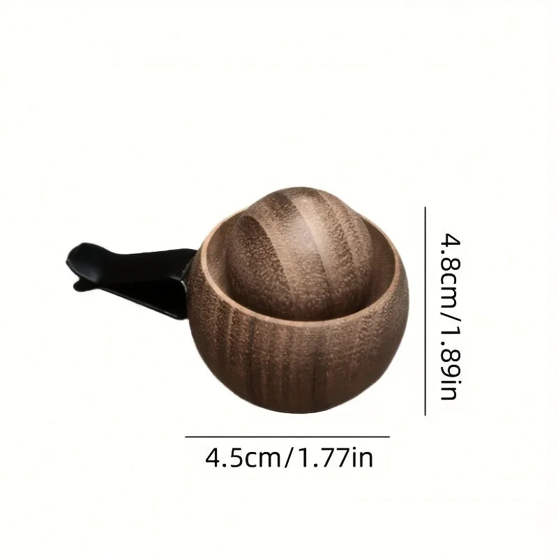 Mini Wood Essential Oil Diffuser | Natural Fragrance Diffuser for Car and Home additional angle
