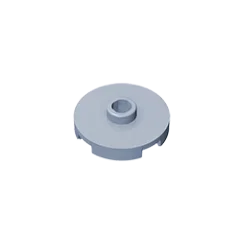 Gobricks GDS-1041 Tile Round 2x2 with Open Stud | Compatible Building Block for DIY E alternate view
