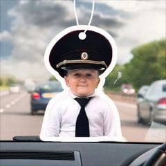 Car Air Freshener Mirror Pendant close-up view