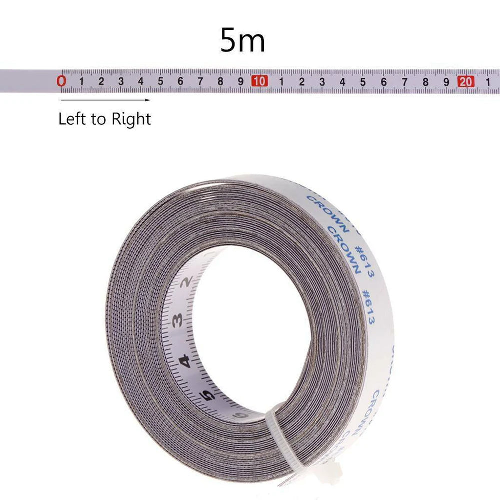 1Pcs Tape Measure 1/2/3/5M 13MM Adhesive- Rulers Woodworking Measuring Ruler Sewing T lifestyle view