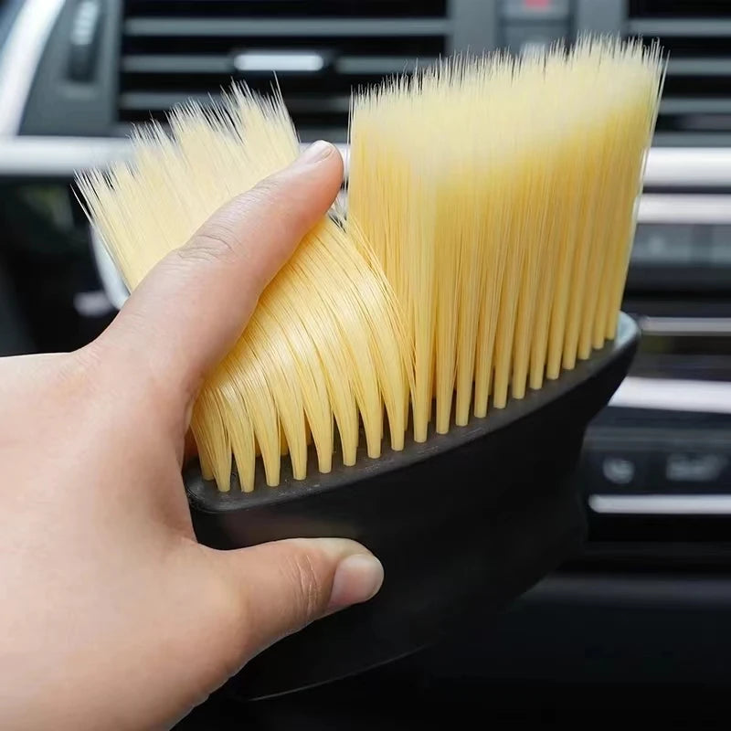 Car interior sweeping dust soft brush car wash tool artifact car interior gap dust br lifestyle view