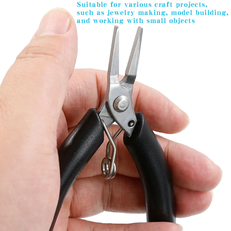 Stainless Steel Toothless Needle Nose Pliers, 4-Inch Mini alternate view