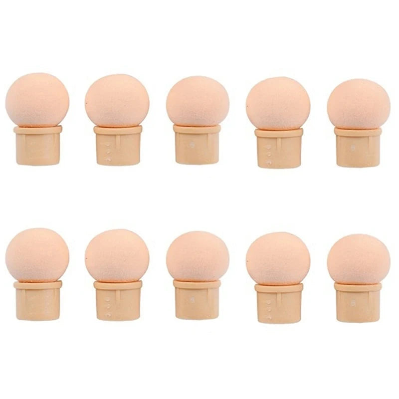 Double-ended Gradient Shading Pen Dotting Brush Head Sponge Rhinestone Handle Nail additional angle