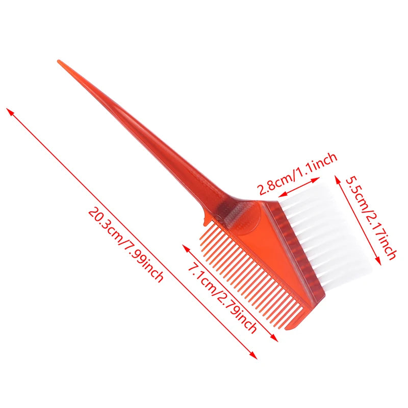 Professional Hair Grip Clamps Salon Hair Section Cutting Clips Comb Barber Dyeing Perm Hair Pins Home DIY Barrette Hair Styling