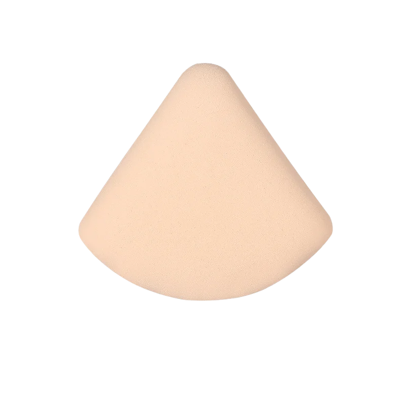 1-10pcs Round Square Triangle Shape Makeup Sponge Puff Dry Wet Dual-use Soft Cotton Cand detail view