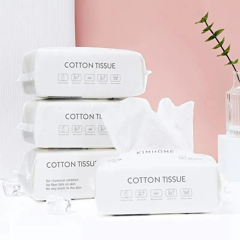 Soft Cotton Towel Disposable Face Towel Towels Bathroom Accessories Dry Rags for Wash alternate view