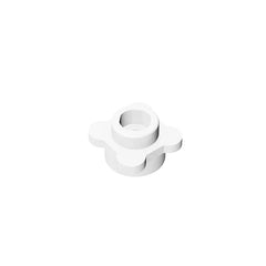 Gobricks GDS-839 Plate Round 1x1 with Flower Edge | Compatible with Lego 33291 28573 detail view
