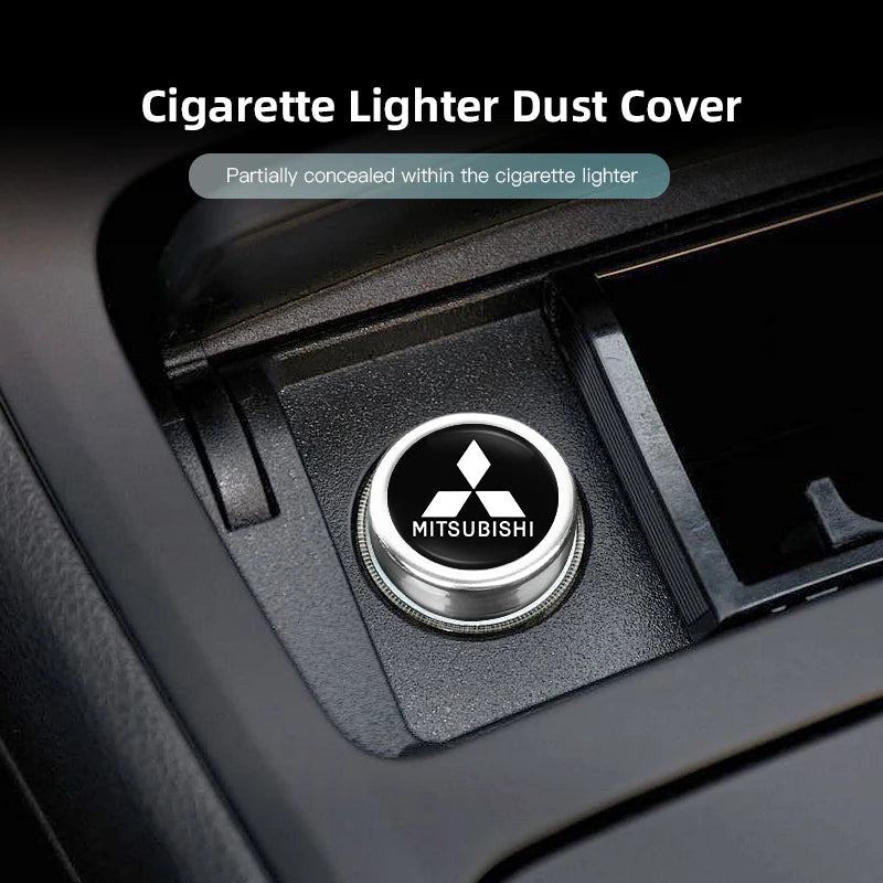Mitsubishi Cigarette Lighter Dust Cap | Power Port Dustproof Cover Plug detail view