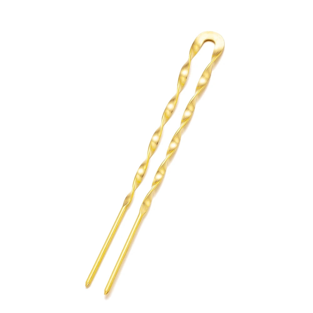 140x2.5mm Big Size Hairpin Jewelry Hair Clip Forks Sticks Barrette for Women Bobby additional angle
